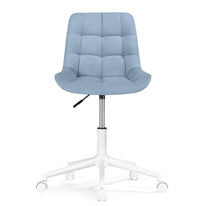 Стул офисный Честер голубого цвета - лучшие Офисные кресла в INMYROOM