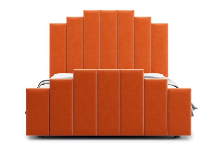 Кровать Velino 160х200 оранжевого цвета с подъемным механизмом - купить Кровати для спальни по цене 45300.0