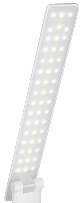 Настольная лампа NLED-510 Б0057202 (пластик, цвет белый) - лучшие Рабочие лампы в INMYROOM