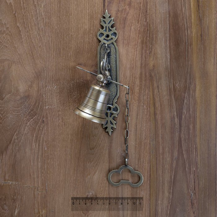 колокольчик на дверь из латуни