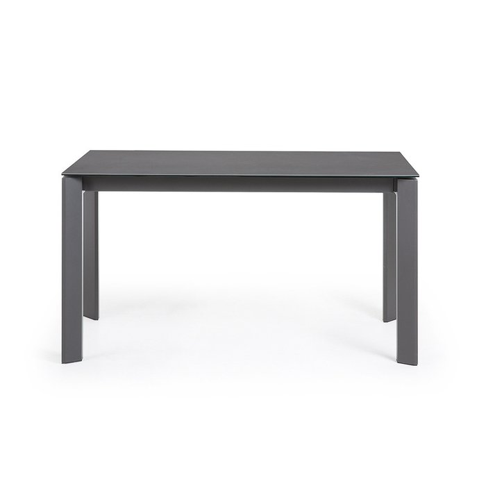 Раздвижной обеденный стол Atta серого цвета - лучшие Обеденные столы в INMYROOM