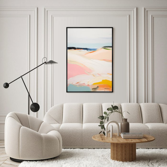 Репродукция картины Landscape Collection, Coastal beaches, No 2, 2024г. - лучшие Картины в INMYROOM