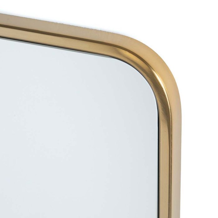 Зеркало настенное с отделкой металлом Iodus цвета латунь - купить Настенные зеркала по цене 8848.0