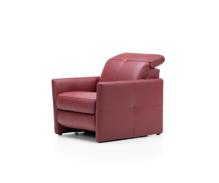 Кресло Bernina красного цвета - лучшие Интерьерные кресла в INMYROOM