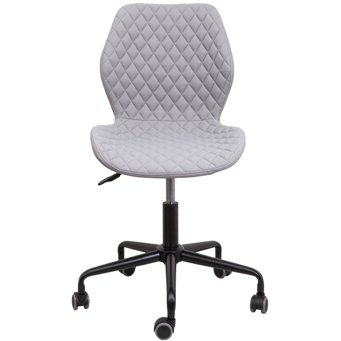 Кресло поворотное Delfin светло-серого цвета - купить Офисные кресла по цене 12410.0