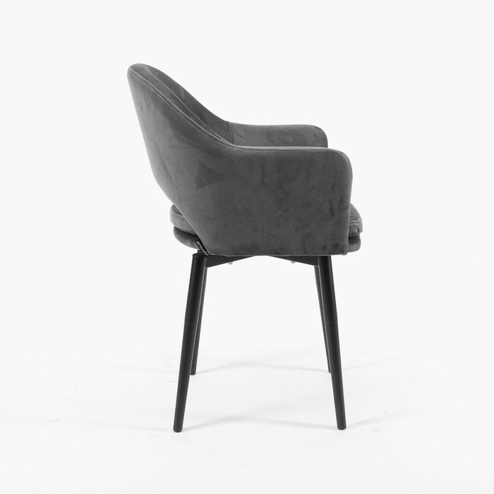 Стул Магриб серого цвета - лучшие Обеденные стулья в INMYROOM