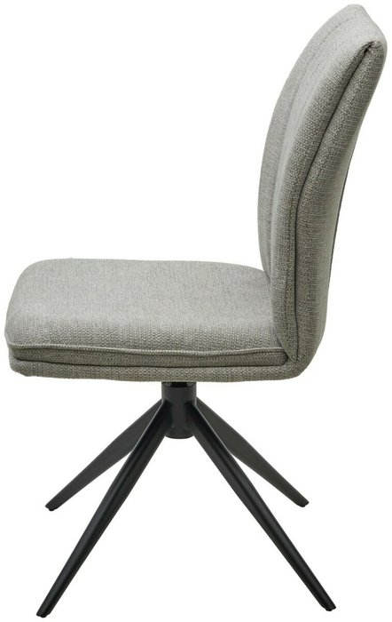 Стул Yohan вращающийся серого цвета - купить Обеденные стулья по цене 10400.0