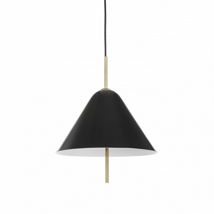 Подвесной светильник Oria с плафоном черного цвета