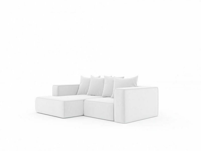 Угловой диван-кровать Норман 232 светло-серого цвета - купить Угловые диваны по цене 131000.0