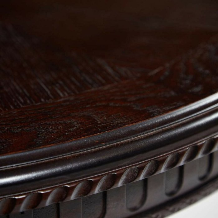 Раздвижной обеденный стол Stefano коричневого цвета - купить Обеденные столы по цене 30380.0