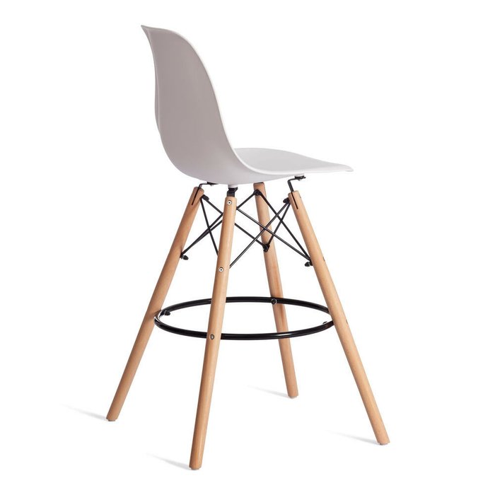 Барный стул Cindy Bar Chair белого цвета - лучшие Барные стулья в INMYROOM
