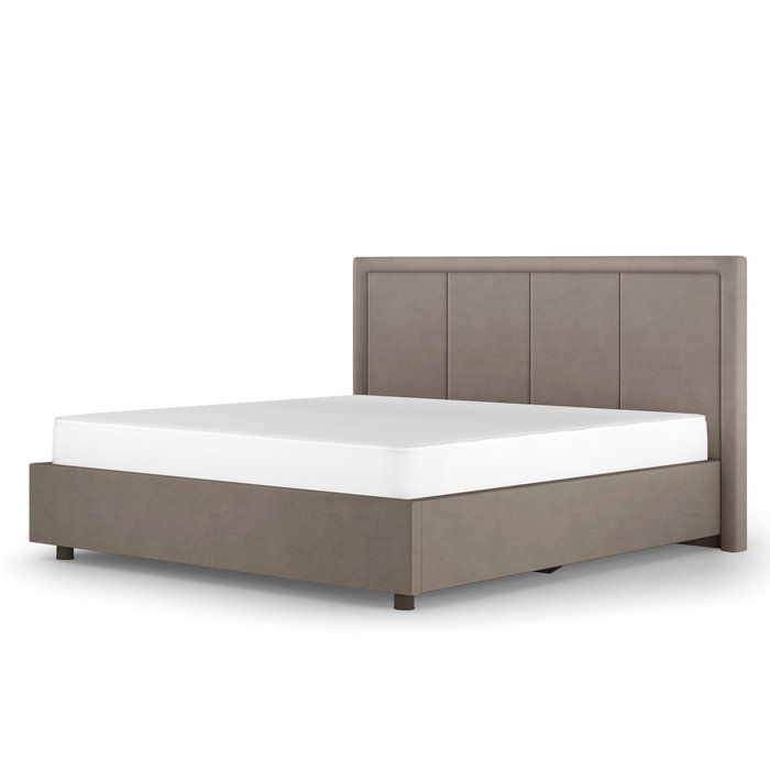 Кровать-8М 160х200 коричневого цвета с подъёмным основанием  - купить Кровати для спальни по цене 37980.0