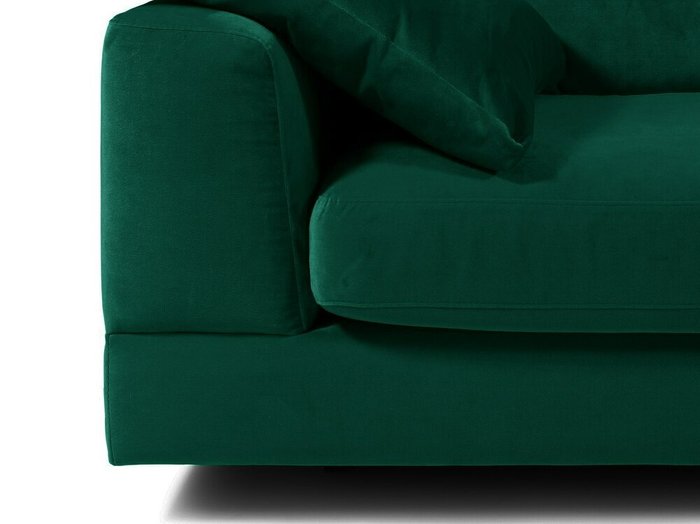 Диван Amur изумрудного цвета - лучшие Прямые диваны в INMYROOM
