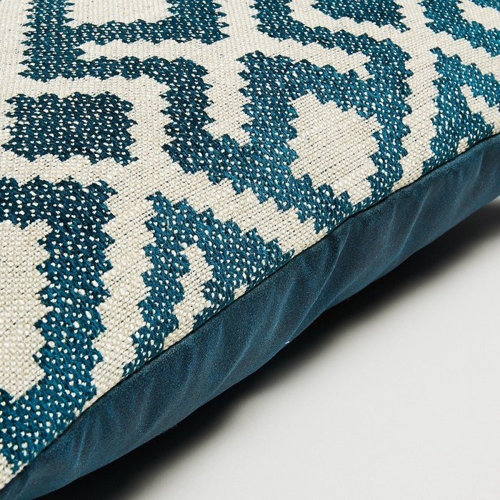 Чехол для подушки Malani из комбинированной ткани 30x50  - купить Декоративные подушки по цене 2090.0