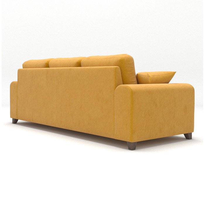  Диван-кровать Vittorio MT трехместный long желтого цвета - лучшие Прямые диваны в INMYROOM