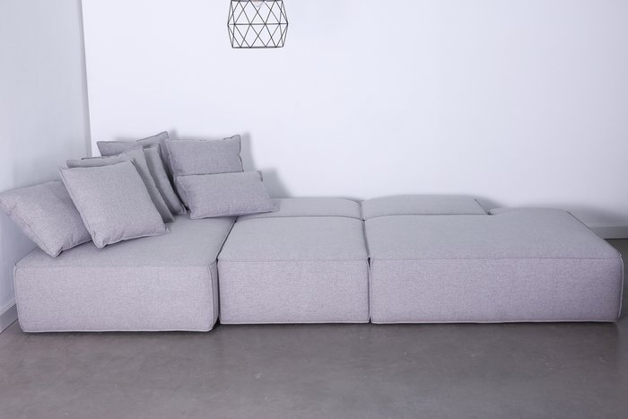Угловой диван-кровать Норман лилового цвета - купить Угловые диваны по цене 202070.0