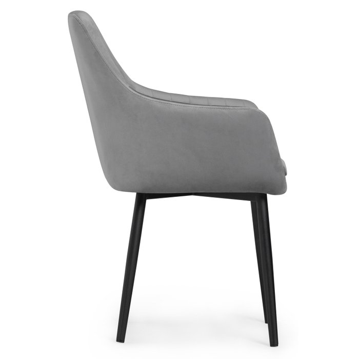 Стул Райнер серого цвета - лучшие Обеденные стулья в INMYROOM