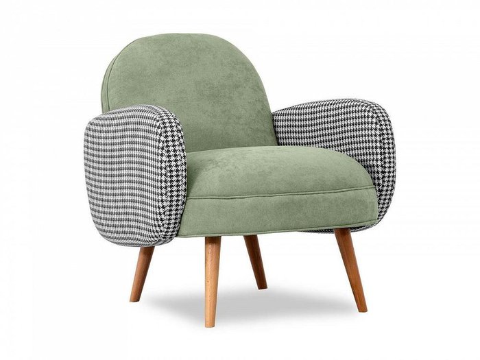 Кресло Bordo зеленого цвета - купить Интерьерные кресла по цене 27590.0