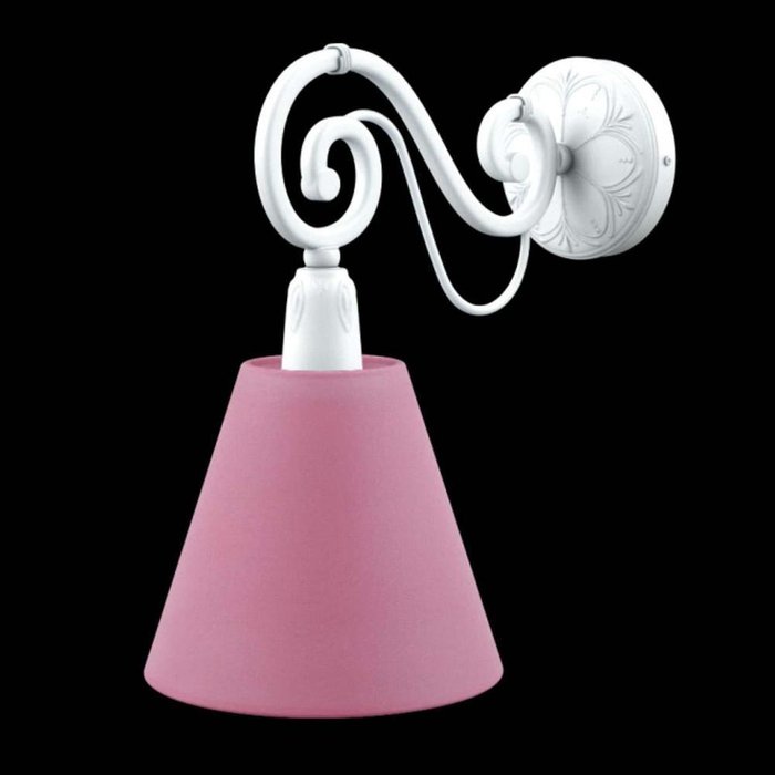 Бра Provence с розовым плафоном - купить Бра и настенные светильники по цене 2730.0