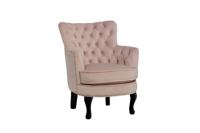 Кресло велюровое розового цвета - купить Интерьерные кресла по цене 32000.0