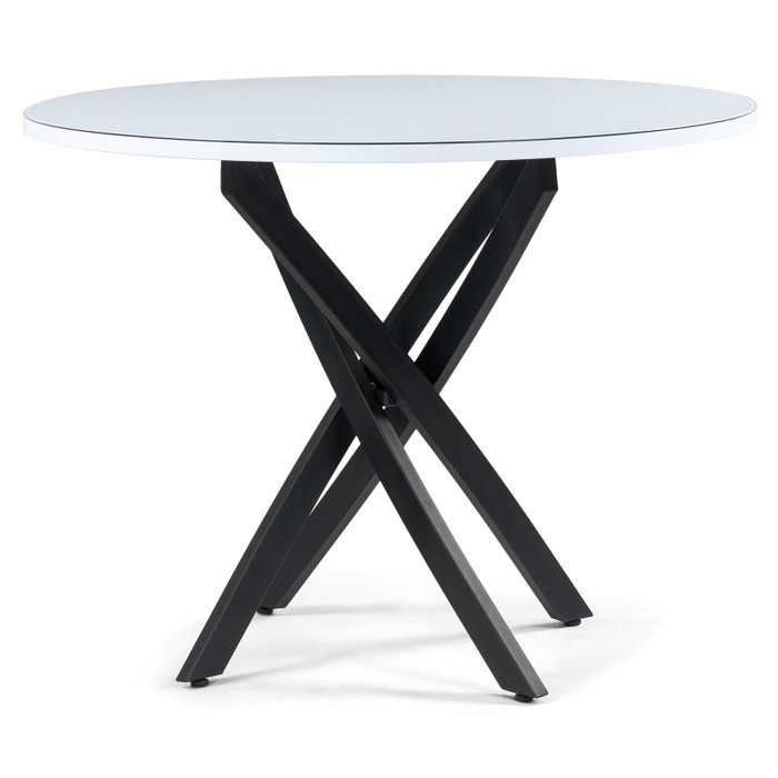 Обеденный стол Лауриц белого цвета - купить Обеденные столы по цене 16450.0