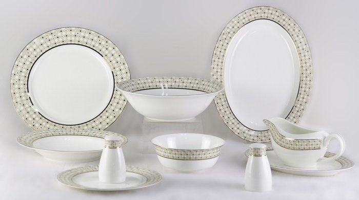 Набор посуды Diela 26 pcs dinner set из фарфора Набор посуды Diela 26 pcs dinner set из фарфора