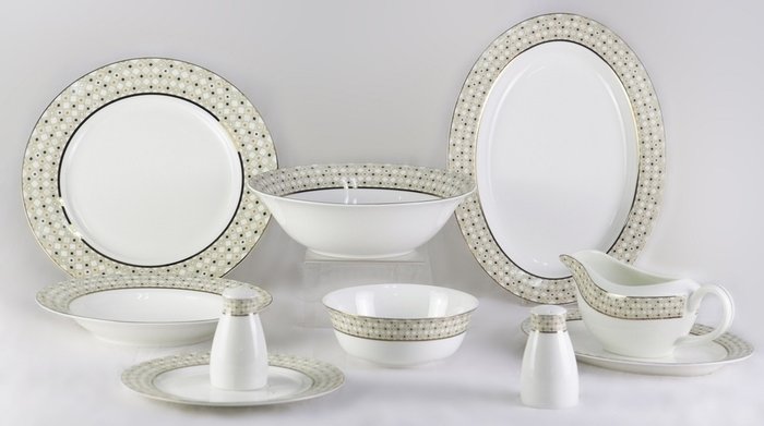 Набор посуды Diela 26 pcs dinner set из фарфора