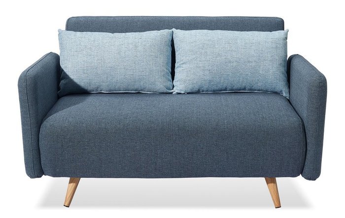 Диван-кровать Cardiff синего цвета - купить Прямые диваны по цене 48077.0