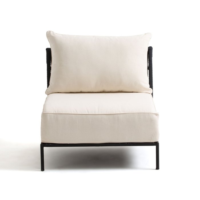 Кресло садовое Leandra черного цвета - купить Садовые кресла по цене 56672.0