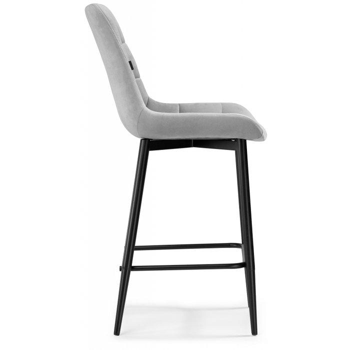 Стул полубарный Алст серого цвета - лучшие Барные стулья в INMYROOM