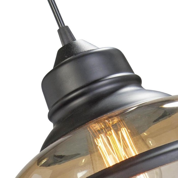 Подвесной светильник коричневого цвета - купить Подвесные светильники по цене 6898.0