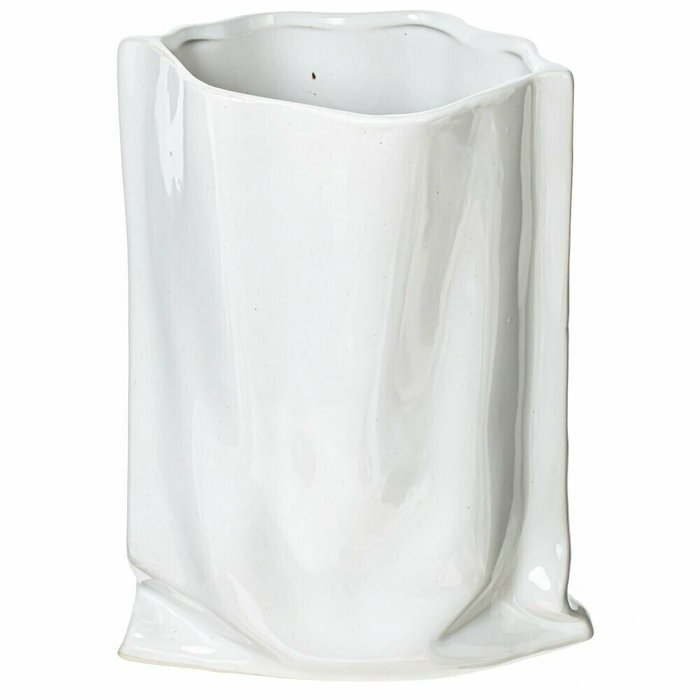 Фарфоровая ваза H21 белого цвета - лучшие Вазы  в INMYROOM