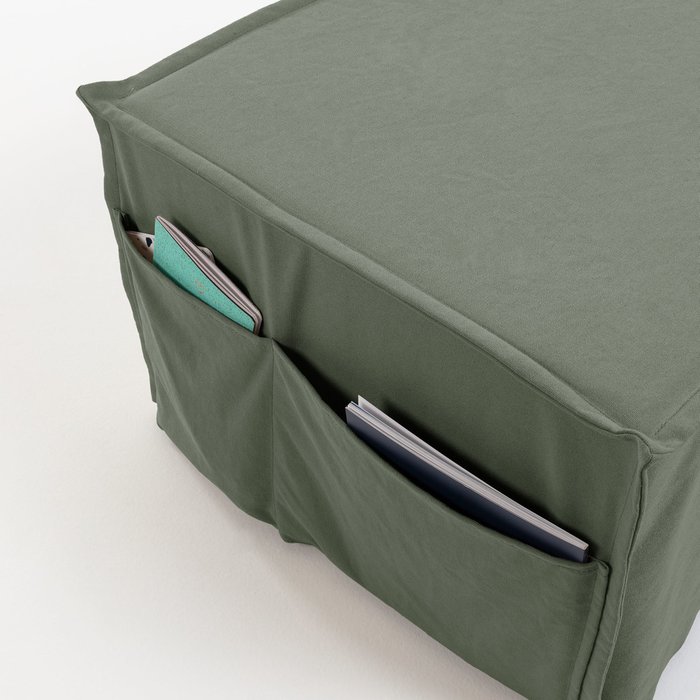 Пуф-кровать Lizzie зеленого цвета - купить Пуфы по цене 41990.0