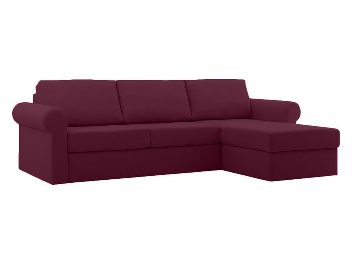 Угловой диван-кровать Peterhof пурпурного цвета  - купить Угловые диваны по цене 98810.0