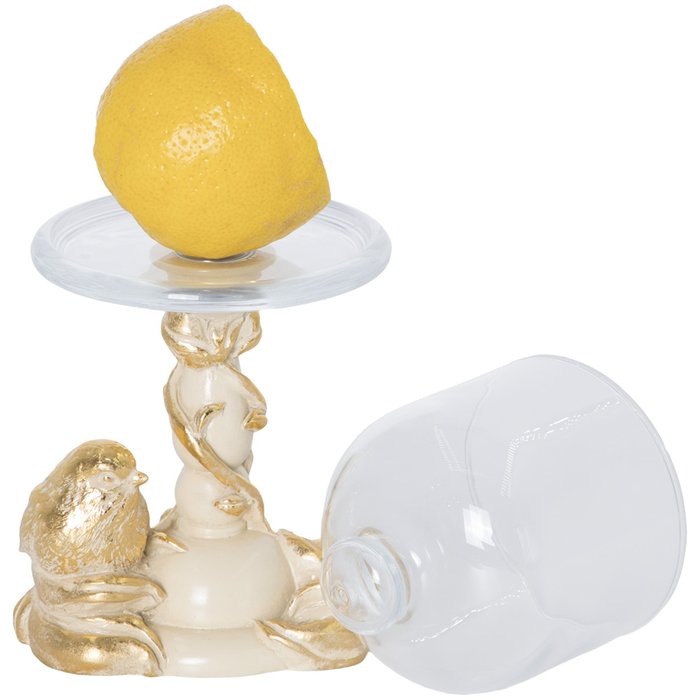 Лимонница Зарничка Лайм кремово-золотого цвета - купить Тарелки по цене 2492.0