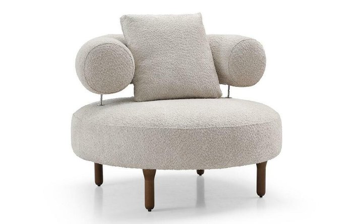 Кресло Olimpia кремового цвета