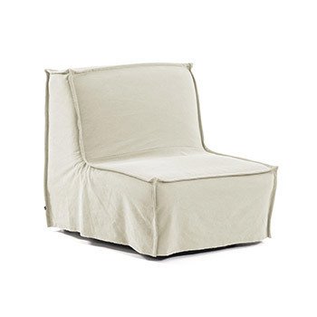 Кресло-кровать Lyanna белого цвета - купить Интерьерные кресла по цене 65990.0