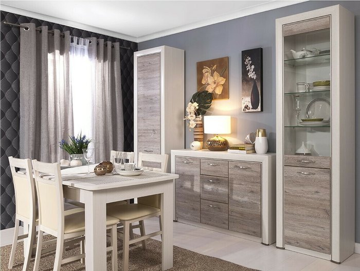 Раздвижной обеденный стол Olivia белого цвета - лучшие Обеденные столы в INMYROOM Раздвижной обеденный стол Olivia белого цвета - лучшие Обеденные столы в INMYROOM