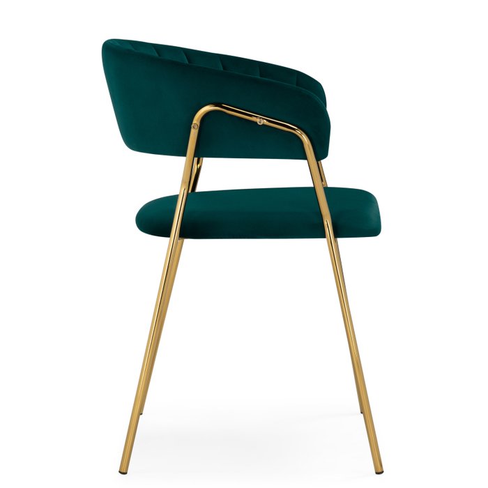 Стул Kamelia 1 темно-зеленого цвета - лучшие Обеденные стулья в INMYROOM