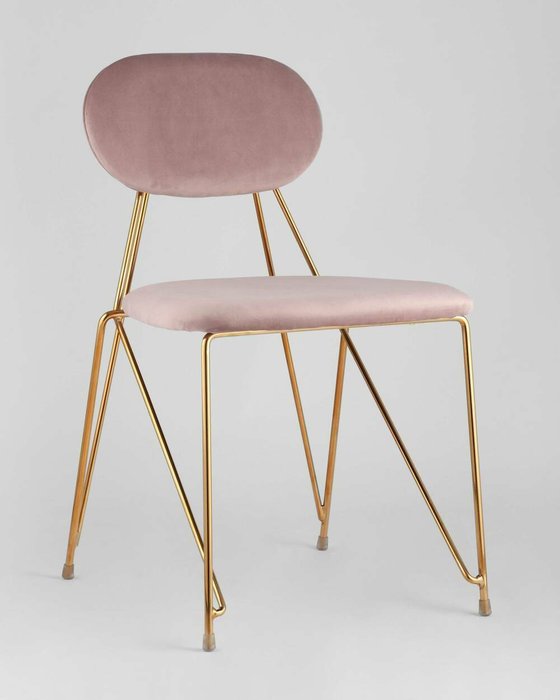 Стул Элис розового цвета - купить Обеденные стулья по цене 8390.0