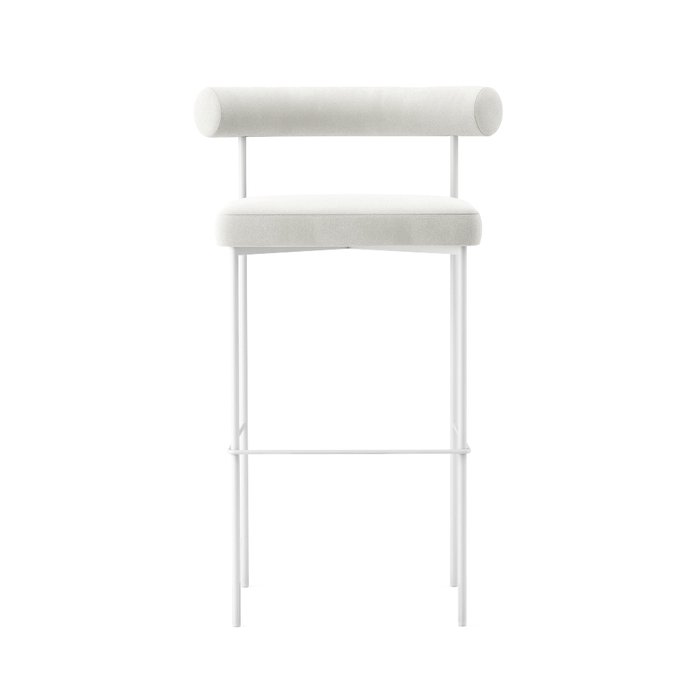 Стул барный Air белого цвета - лучшие Барные стулья в INMYROOM
