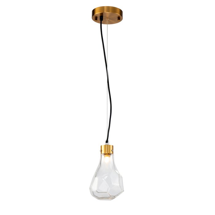 Подвесной светильник с плафоном из прозрачного стекла - лучшие Подвесные светильники в INMYROOM
