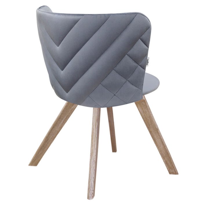 Стул Intercrus серого цвета - купить Обеденные стулья по цене 12650.0