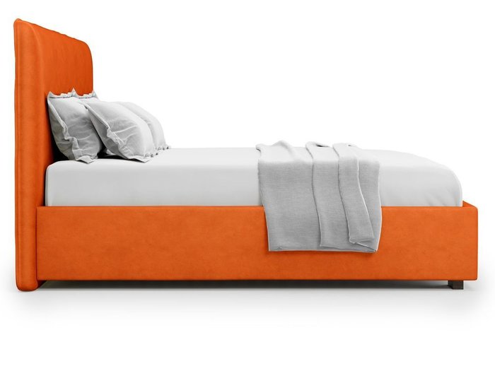 Кровать Brachano 180х200 оранжевого цвета - лучшие Кровати для спальни в INMYROOM