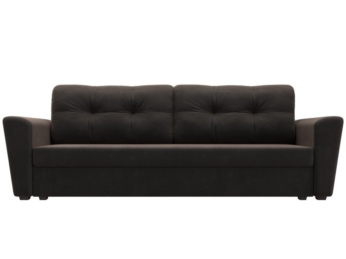 Диван-кровать Амстердам Лайт коричневого цвета - купить Прямые диваны по цене 47990 Диван-кровать Амстердам Лайт коричневого цвета - купить Прямые диваны по цене 47990