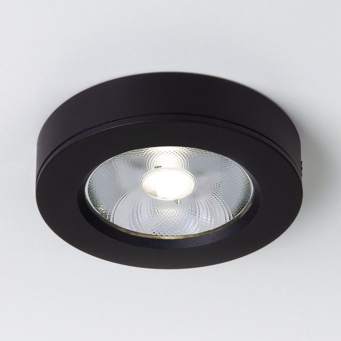 Накладной потолочный светодиодный светильник Чёрный DLS030 Ramp