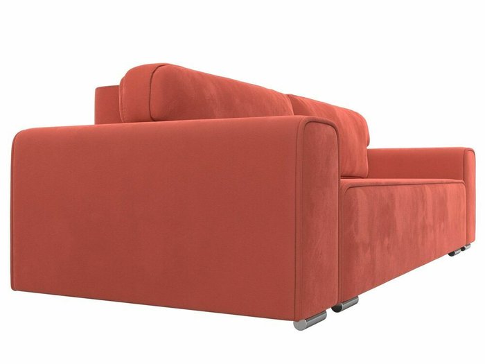 Диван-кровать Лига 029 кораллового цвета - лучшие Прямые диваны в INMYROOM