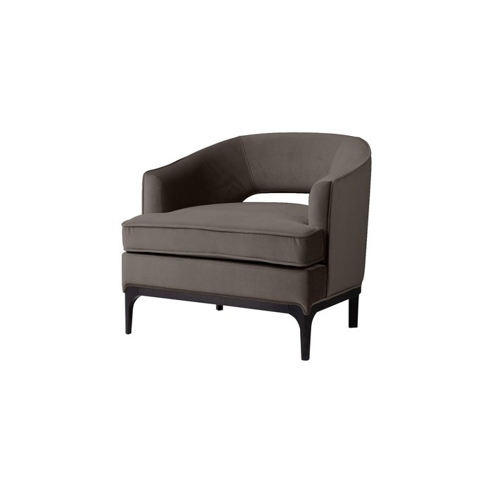 Кресло Lounge темно-серого цвета