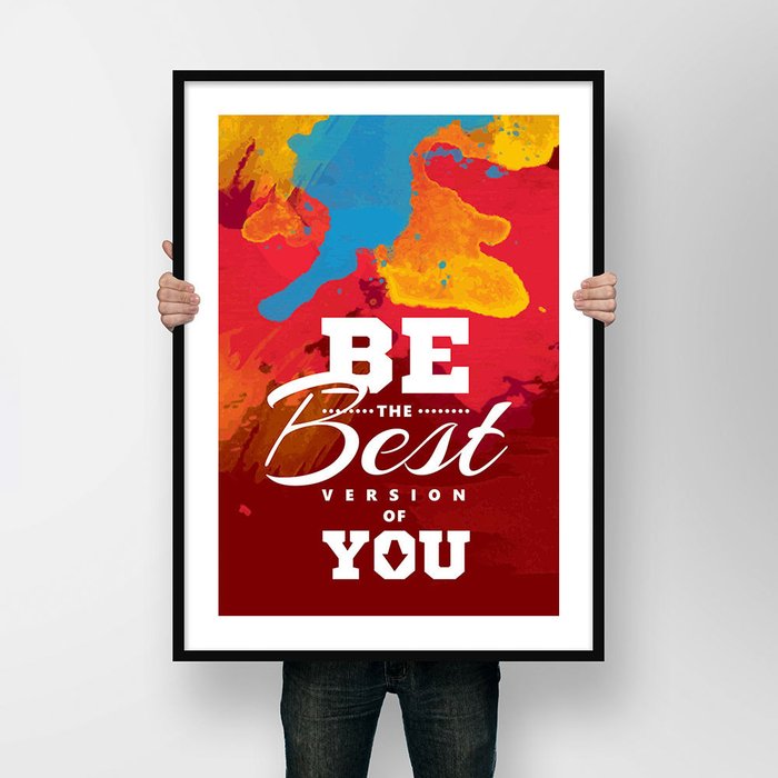 ПОСТЕР 'BE THE BEST VERSION OF YOU'