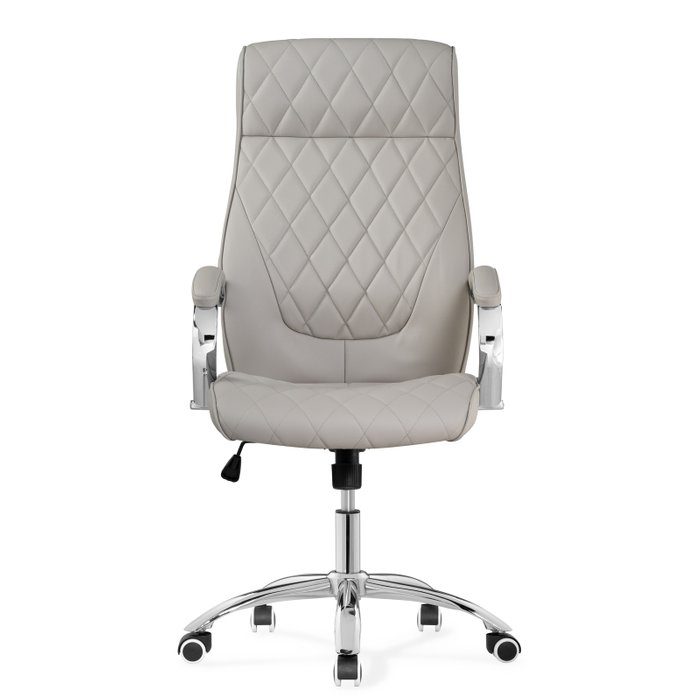 Компьютерное кресло Monte серое - лучшие Офисные кресла в INMYROOM